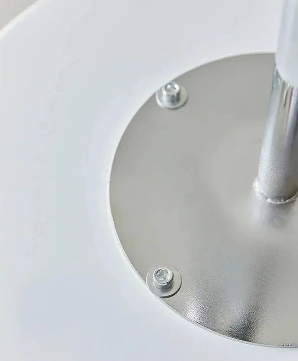 Twisted Stainless Steel Vintage Round Side Table