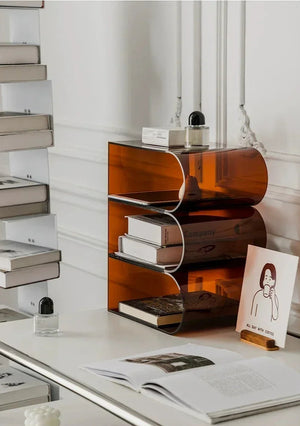 de homê Embossed Design Acrylic Multipurpose Table