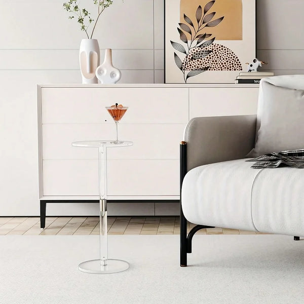 de homê Transparent Acrylic Mini Side Table