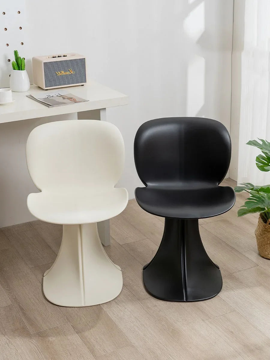 Minimalist Retro Modern One-Piece Design Dining Chairs