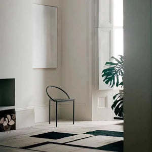 Italian Minimalistic Triangle Dining Chair