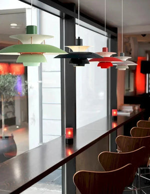 Danish Design Color Umbrella Ceiling Fixture