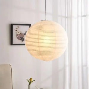 Yū Tokyo Japanese Wabi-Sabi Style Rice Paper Pendant Ceiling Lamp
