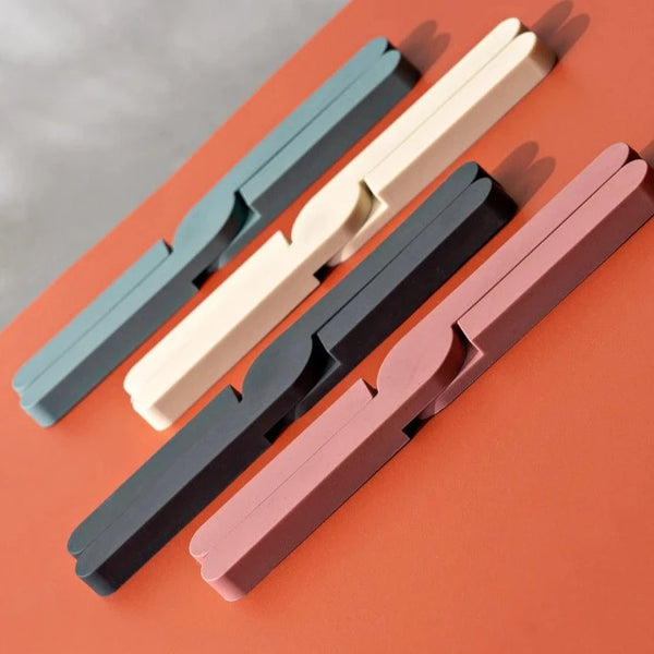 Faltbarer rutschfester Silikon-Untersetzer