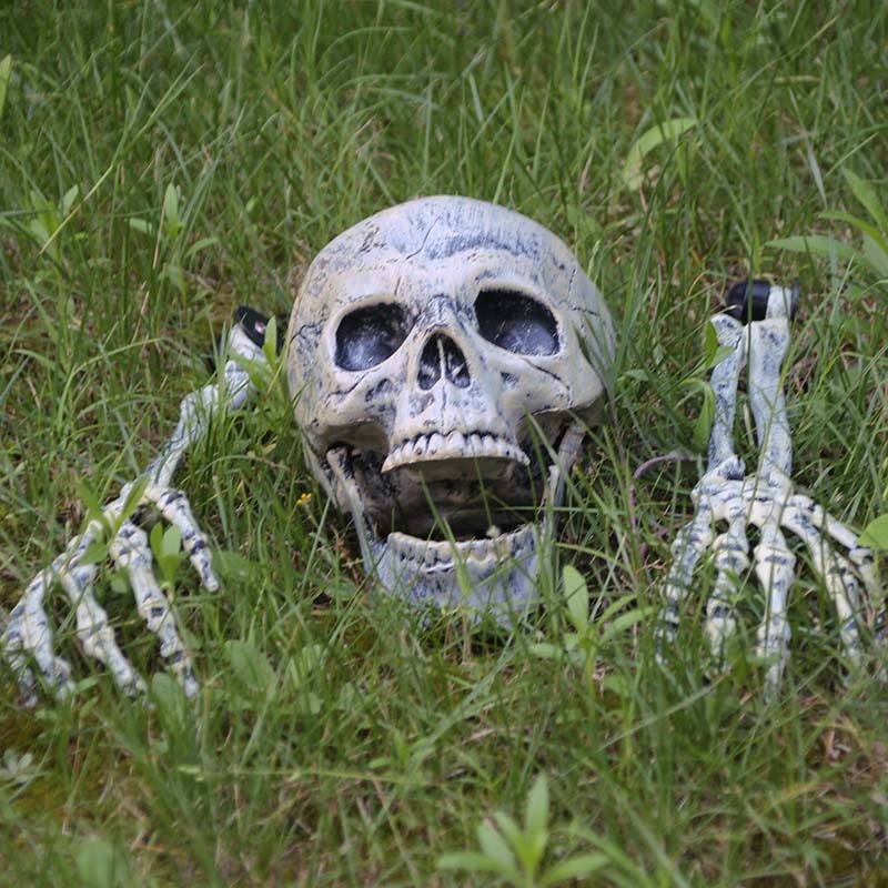 Skeleton Stakes Halloween Graveyard Decor