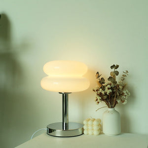 Macaron Glass Retro-Contemporary Dimming Lamp