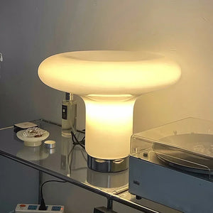 Carl Lighting Glass Mushroom Table Lamp