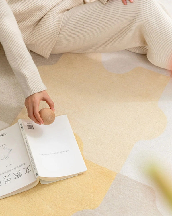 Color Puzzle Design Rug