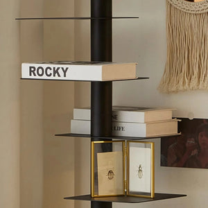 Metal Low-Profile Adjustable Bookcase Organizer Shelves [Exclusive]