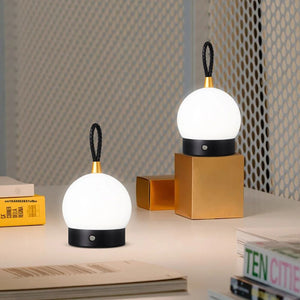 Lampe d'ambiance tactile portable de style extérieur