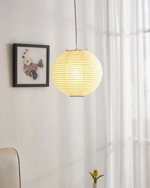 Yū Tokyo Japanese Wabi-Sabi Style Rice Paper Pendant Ceiling Lamp