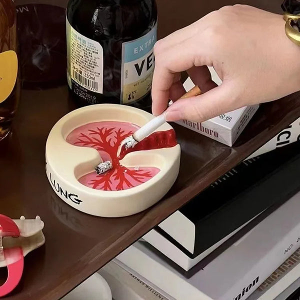 Still Pink Lung For Now Ashtray