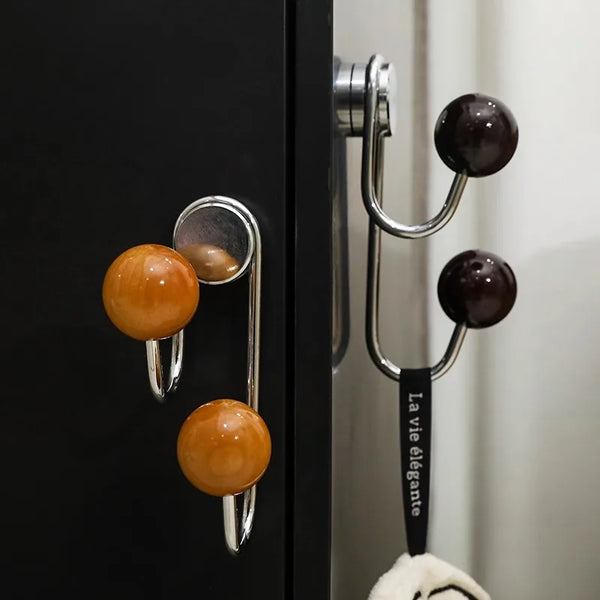 Retro Ball Stainless Steel Magnetic Hook