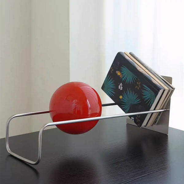 MCM Sphere Tubular Frame Book Holder