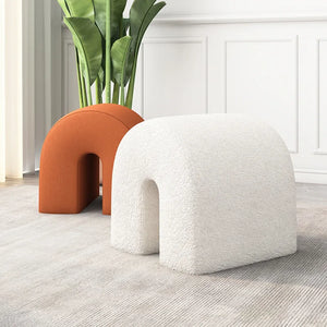 Nordic Designed Minimalist Arch Sofa Stool