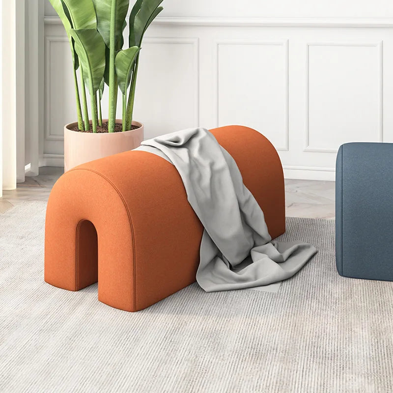 Nordic Designed Minimalist Arch Sofa Stool