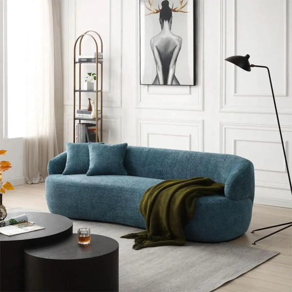 Melloa Lounge 3-Seat Sofa with 2 Pillows