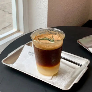 Stainless Steel Serving Plate For Coffee & Snack