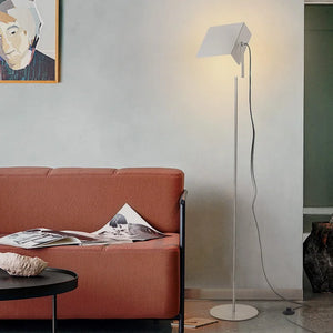 IMC Stainless Steel Panel Luxury Industrial LED Floor Lamp [Exclusive]