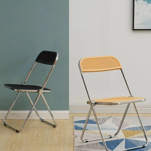 Nordic Designed Foldable Mesh Metal Chair