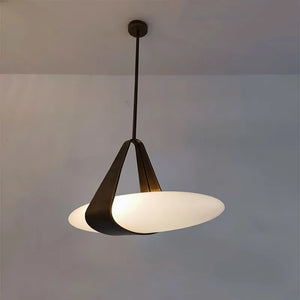 Nordichome Leather Strap Floating Chandelier