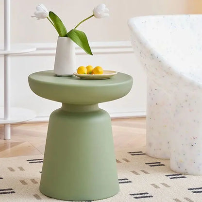 Nordic Pastel Modern Round Side Table