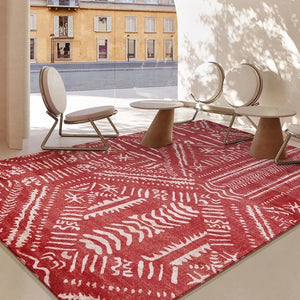 Bohemian Style Retro Washed Carpet Area Rug
