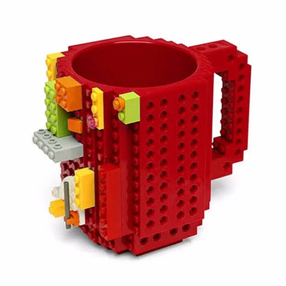 "Build Your Own"  Brick Coffee Mug Cup