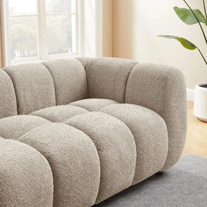 Melloa Upholstered Tufted Boucle Cloud Sofa