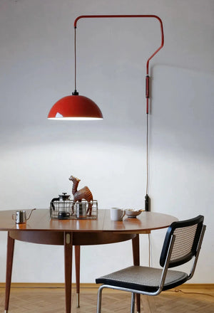 Applique murale industrielle à bras pivotant