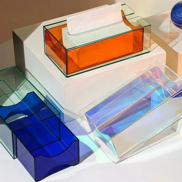 Acrylic Drawer Tissue Holder