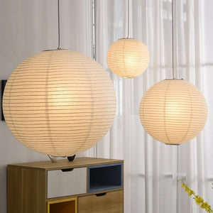 Yū Tokyo Japanese Wabi-Sabi Style Rice Paper Pendant Ceiling Lamp