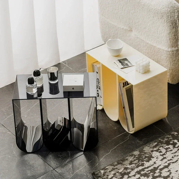 de homê Embossed Design Acrylic Multipurpose Table