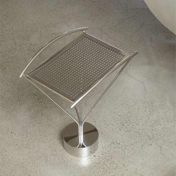 Studio Lima Stainless Steel Arc Side Table