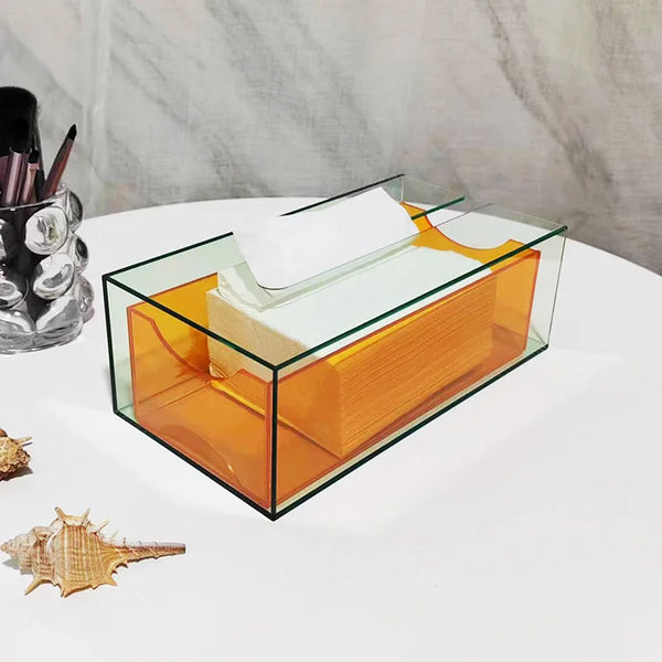 Acrylic Drawer Tissue Holder
