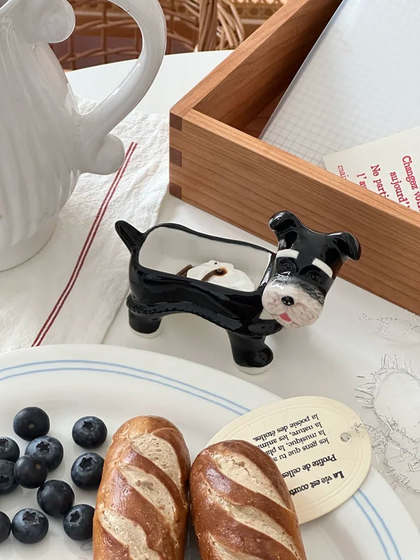 Schnauzer Ceramic Mini Bowl
