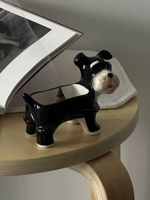 Schnauzer Ceramic Mini Bowl