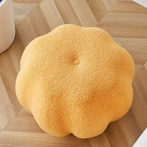 Kürbissofa Plüschhocker