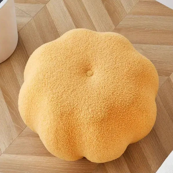 Kürbissofa Plüschhocker