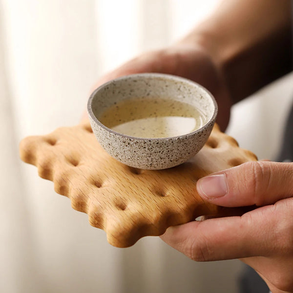 Wooden Cookie Coaster