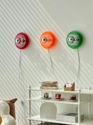 Applique Bauhaus UFO Acrylique Ambience Sunset