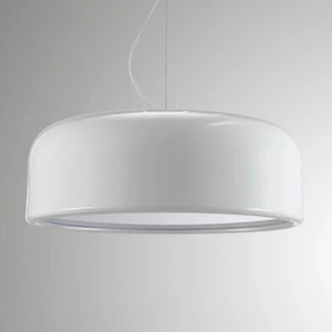 Plafonnier suspendu en forme de dôme en métal