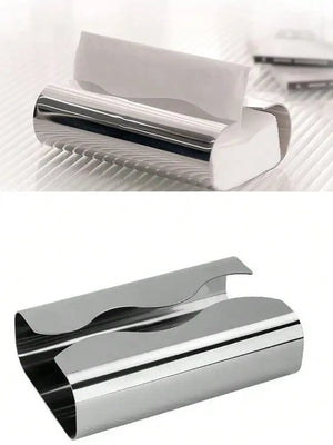 Epeius Home Stainless Steel Mirror Tissue Holder