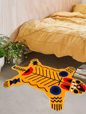 MokoMoko Abstract Animal Hide Area Rug Mat