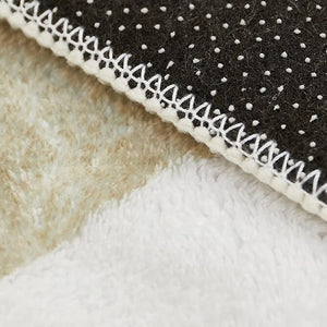 Tapis d'art abstrait moderne