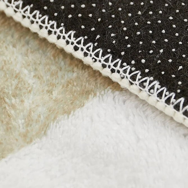 Tapis d'art abstrait moderne