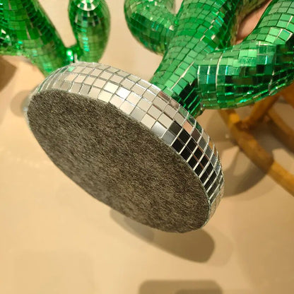 Disco Ball Cactus Ornament