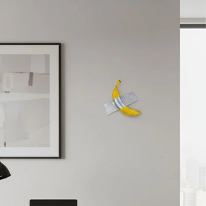 Duck Taped Banana Wall Decor