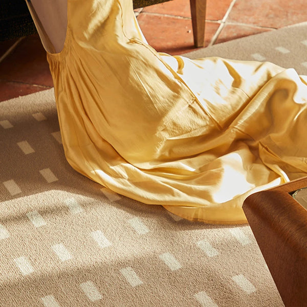 Retro French Rectangle Pattern Carpet Area Rug