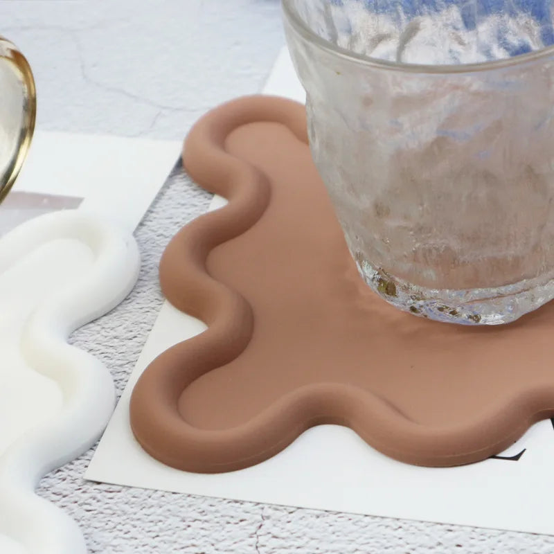 Irregular Geometry Silicone Coaster